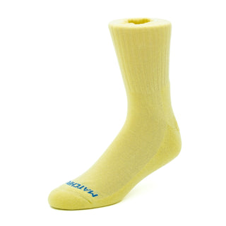 Matchplay Classic Sports Socks in Limoncello (Ribbed)