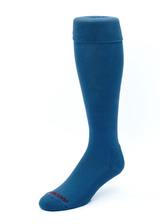 Matchplay Classic Long Socks in Ocean Blue