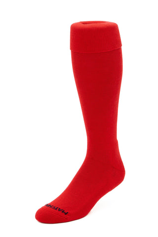 Matchplay Classic Long Socks in Sunday Red