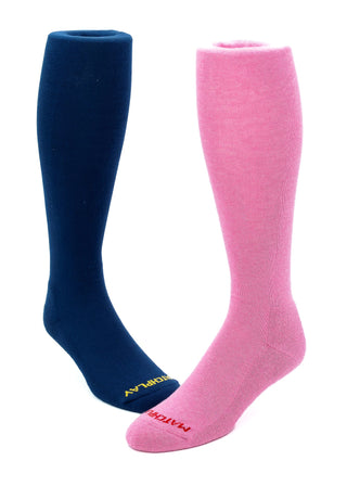 Matchplay Classic Long Socks in Oxford Blue