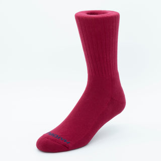 Matchplay Classic Sports Socks in Burgundy (Ribbed) - The Matchplay Company
