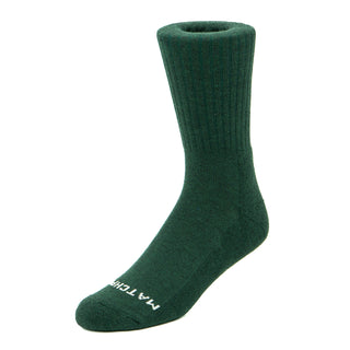 Matchplay Classic Sports Socks in Deep Green Marl (Ribbed)