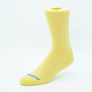 Matchplay Classic Sports Socks in Limoncello (Ribbed) - The Matchplay Company