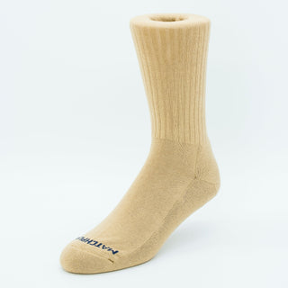Matchplay Classic Sports Socks in Latte (Ribbed) - The Matchplay Company