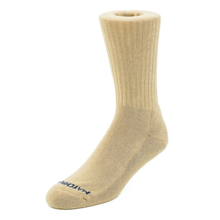 Matchplay Classic Sports Socks in Latte (Ribbed)