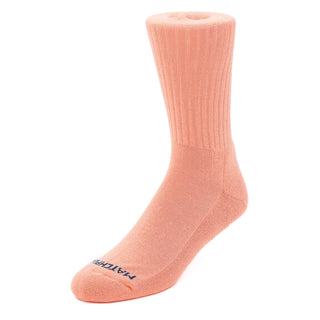 Matchplay Classic Sports Socks in Peach (Ribbed)