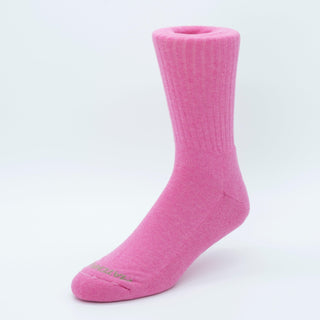 Matchplay Classic Sports Socks in Rose (Ribbed) - The Matchplay Company