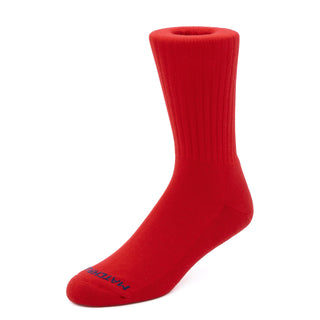 Matchplay Classic Sports Socks in Sunday Red (Ribbed)