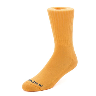 Matchplay Classic Sports Socks in Tangerine (Ribbed)