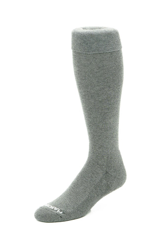 Matchplay Classic Long Socks in Grey Marl
