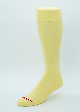 Matchplay Classic Long Socks in Limoncello - The Matchplay Company