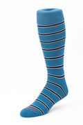 Ocean & Navy Blue Stripe