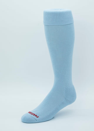 Matchplay Classic Long Socks in Sky Blue - The Matchplay Company